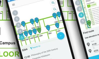 Navigation App for Novosibirsk State University